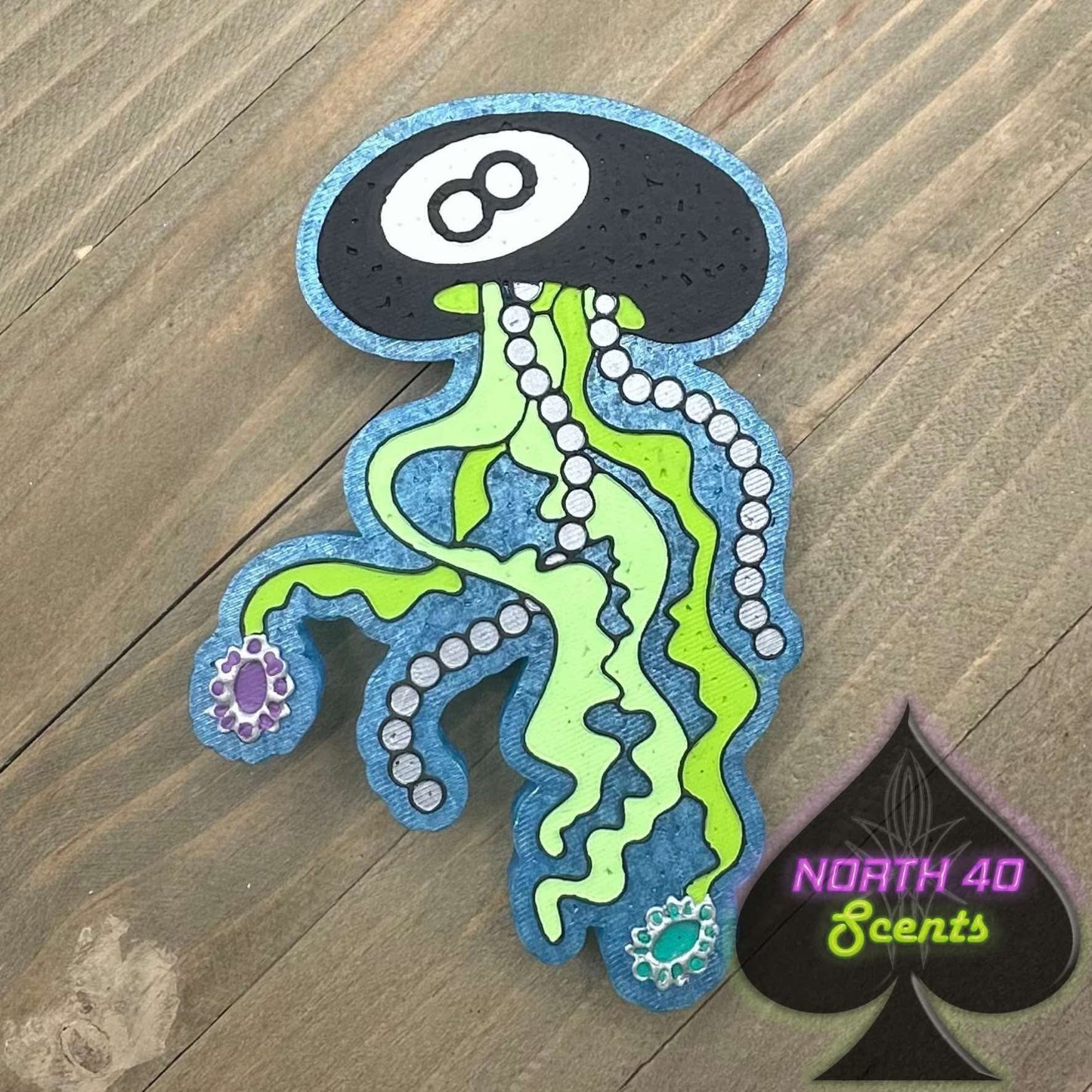 8 ball Jellyfish Freshie Mold ***SNC Exclusive***