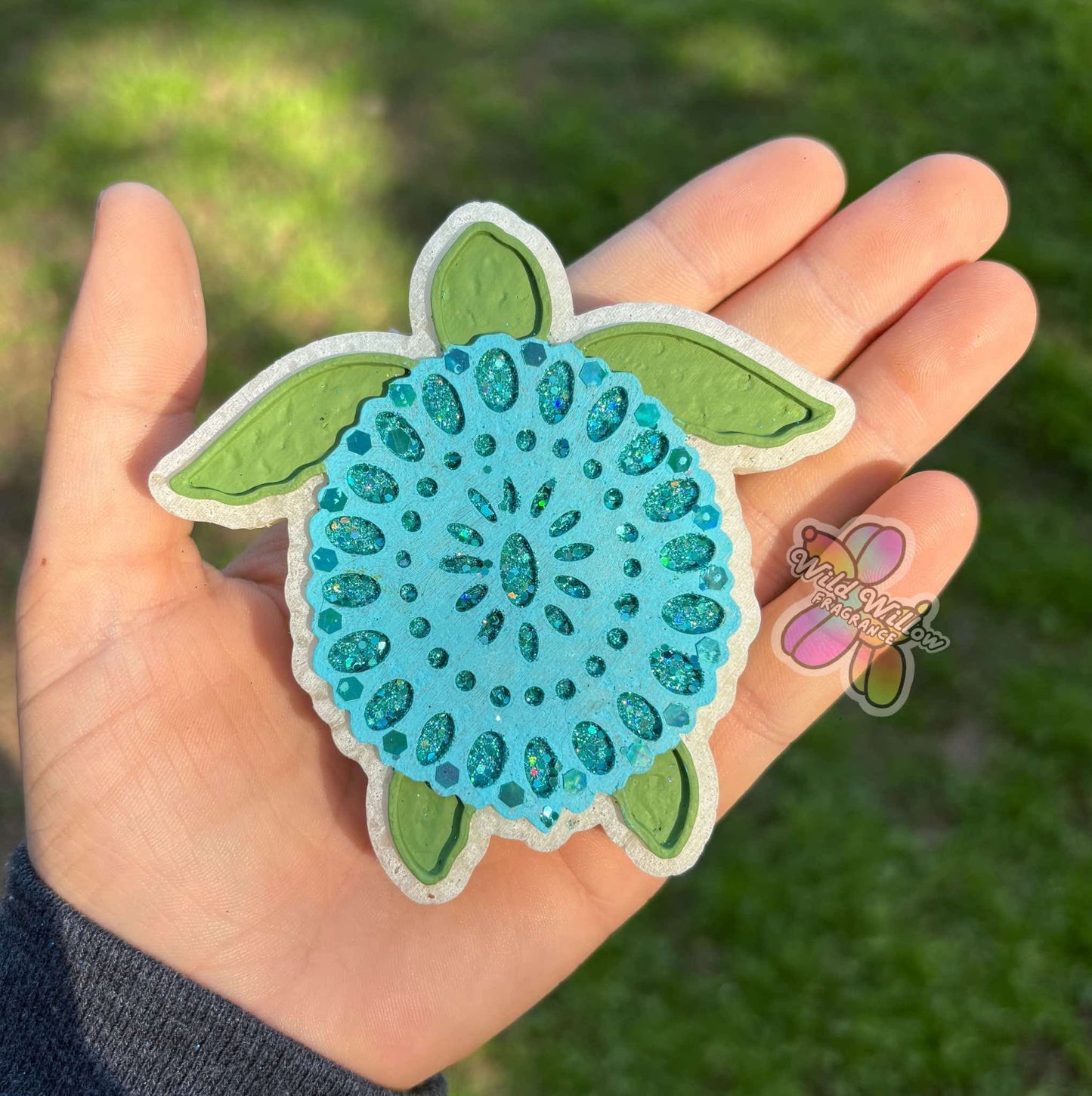 Turquoise Turtle Freshie Mold