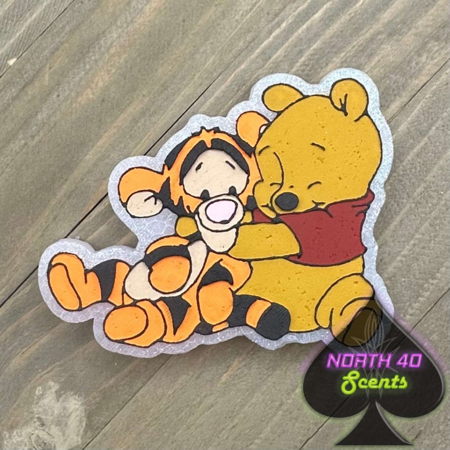 Bouncing Tiger and Bear Freshie Mold