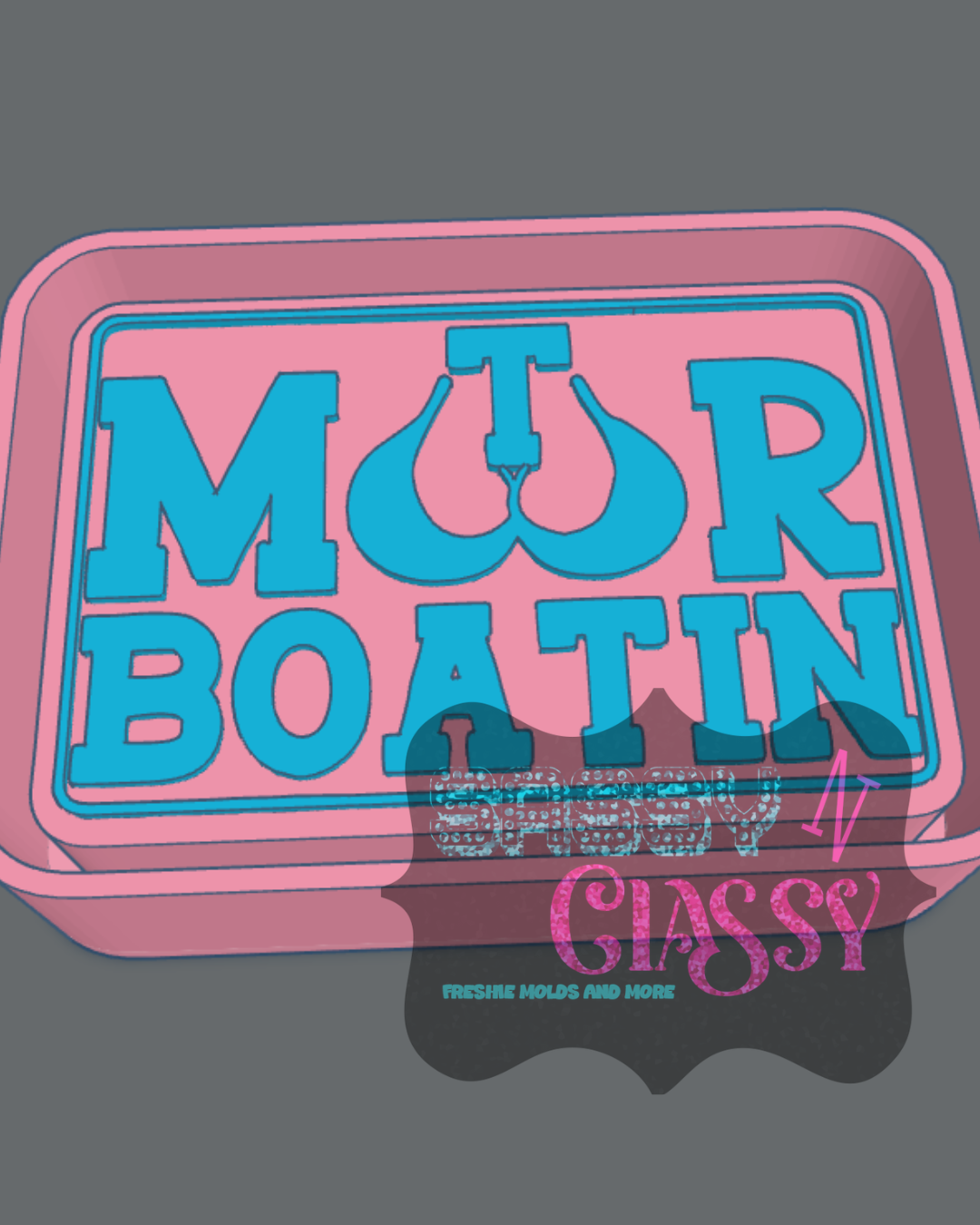 Motor Boatin Freshie Mold