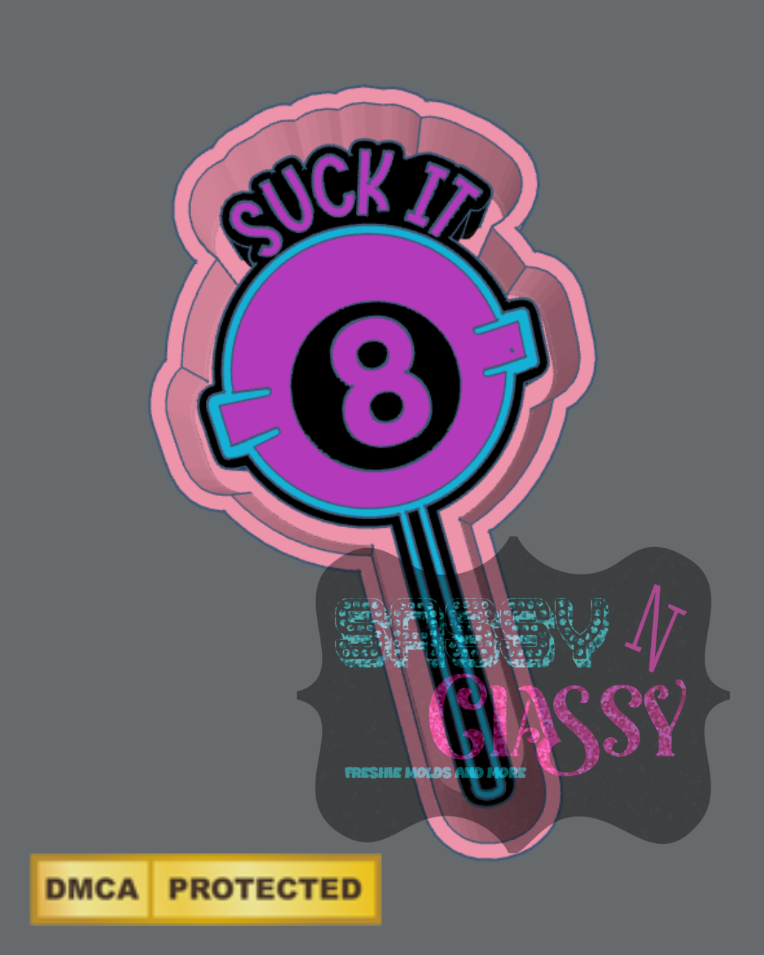 Suck It Lollipop Freshie Mold