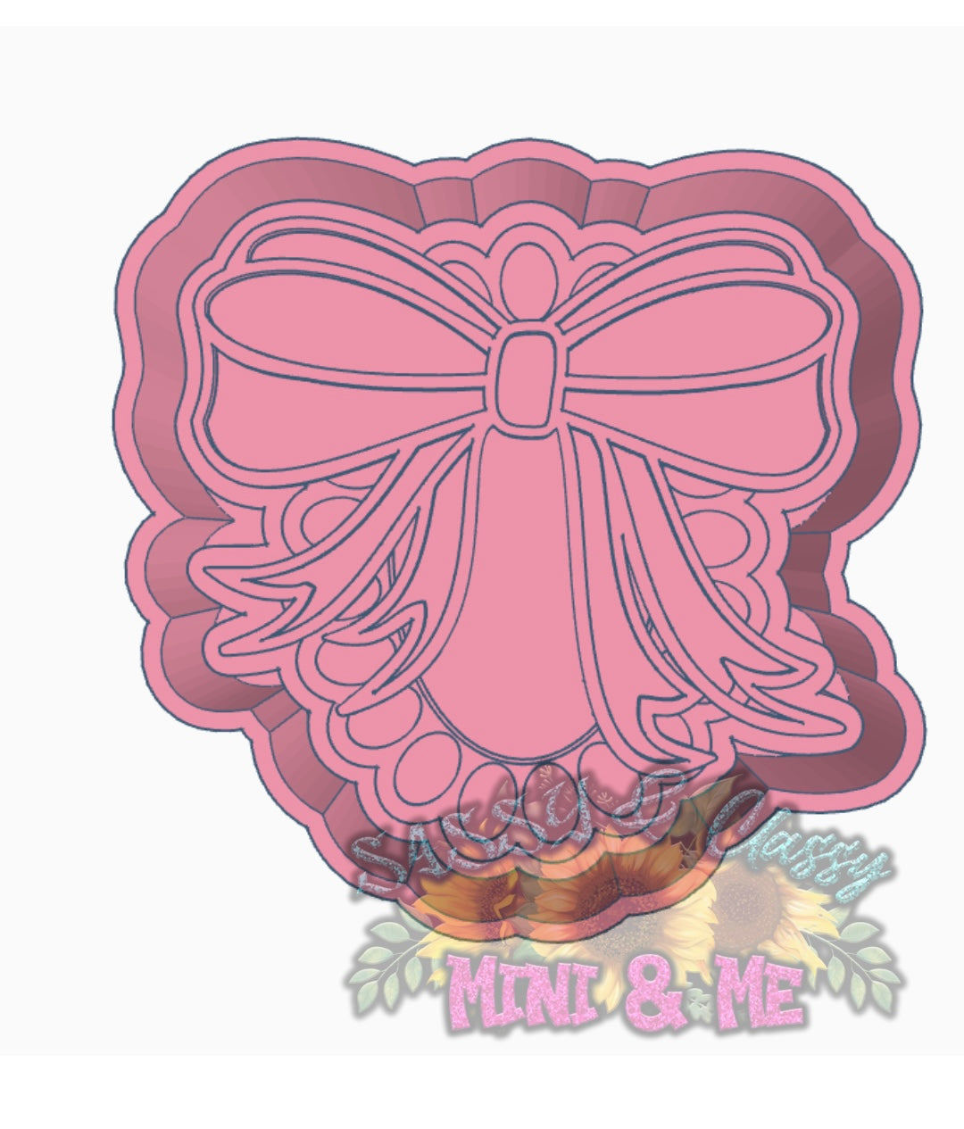 Concho with Bow Freshie Mold