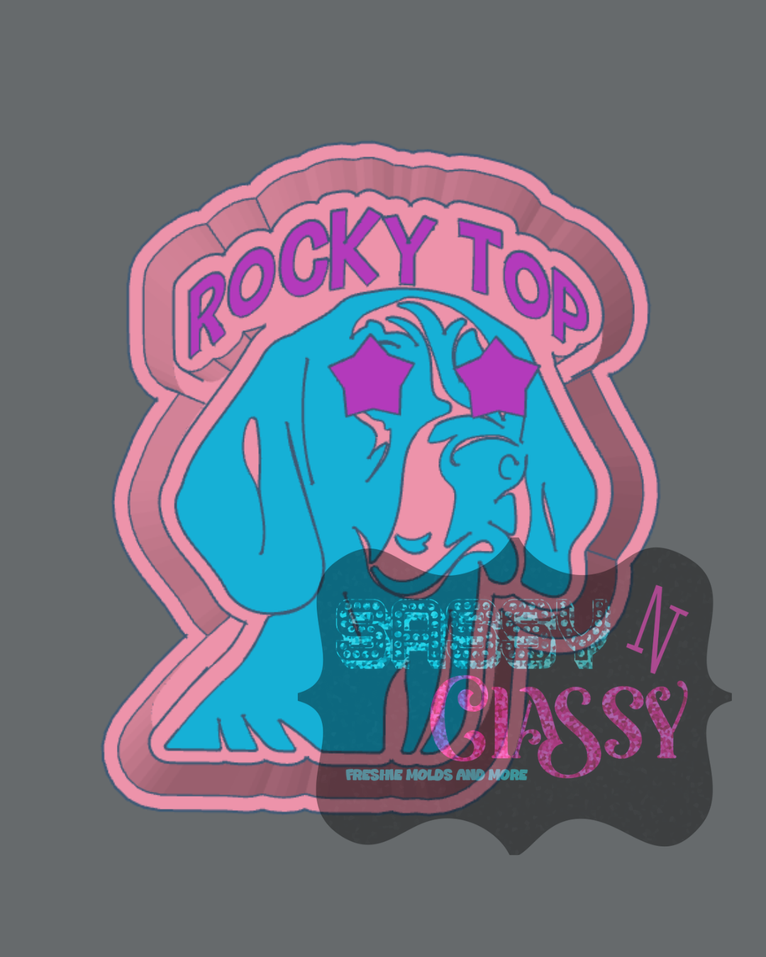 Rocky Top Freshie Mold