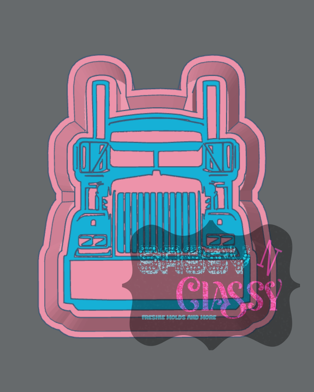 Kenworth W9 Freshie Mold