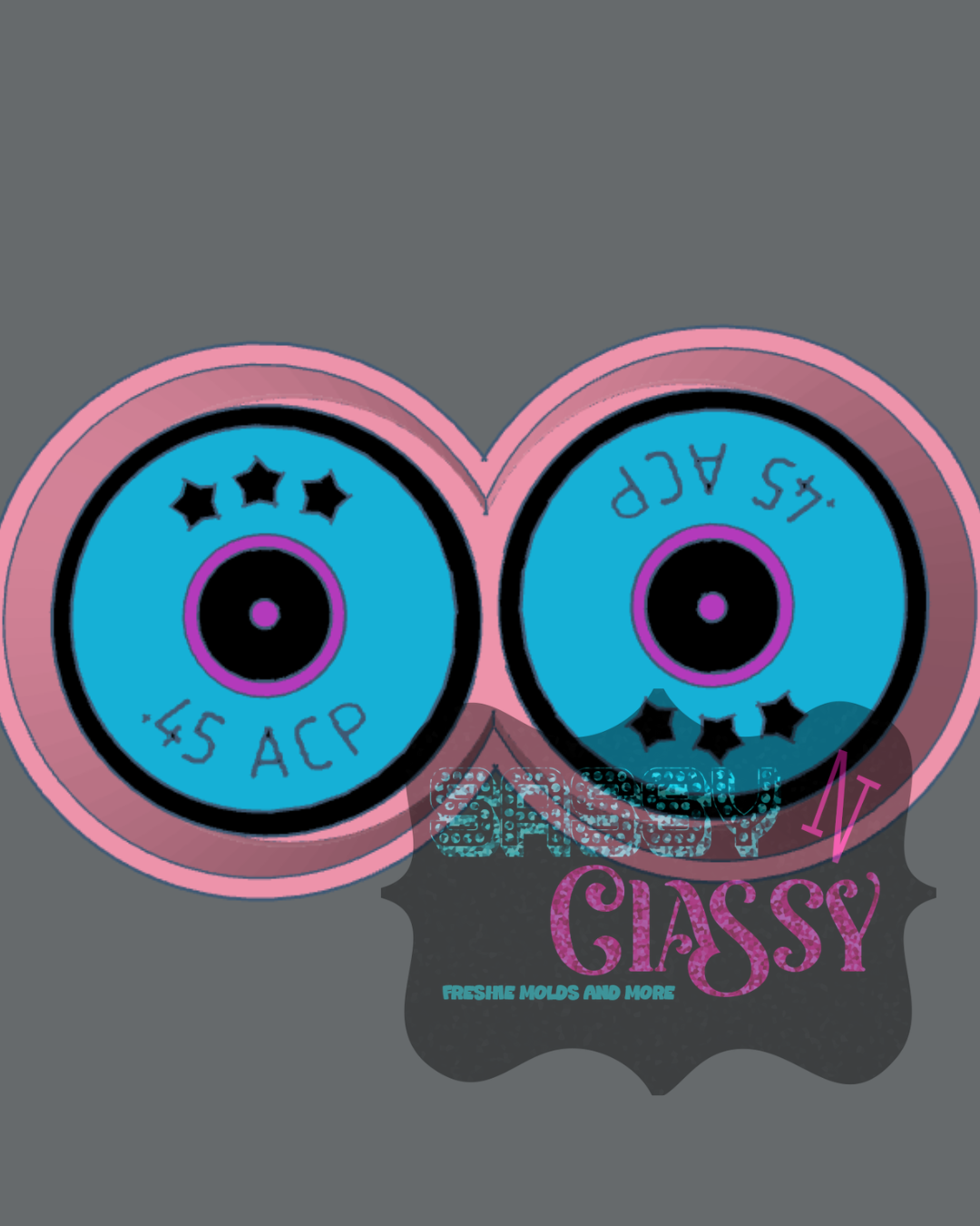 45 ACP Vent Freshie Mold