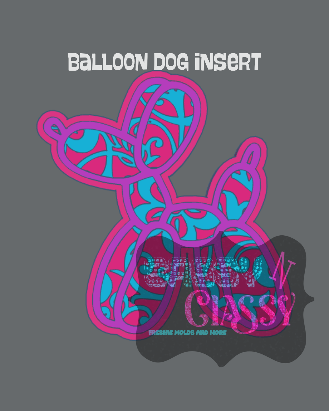 Balloon Dog Insert Set