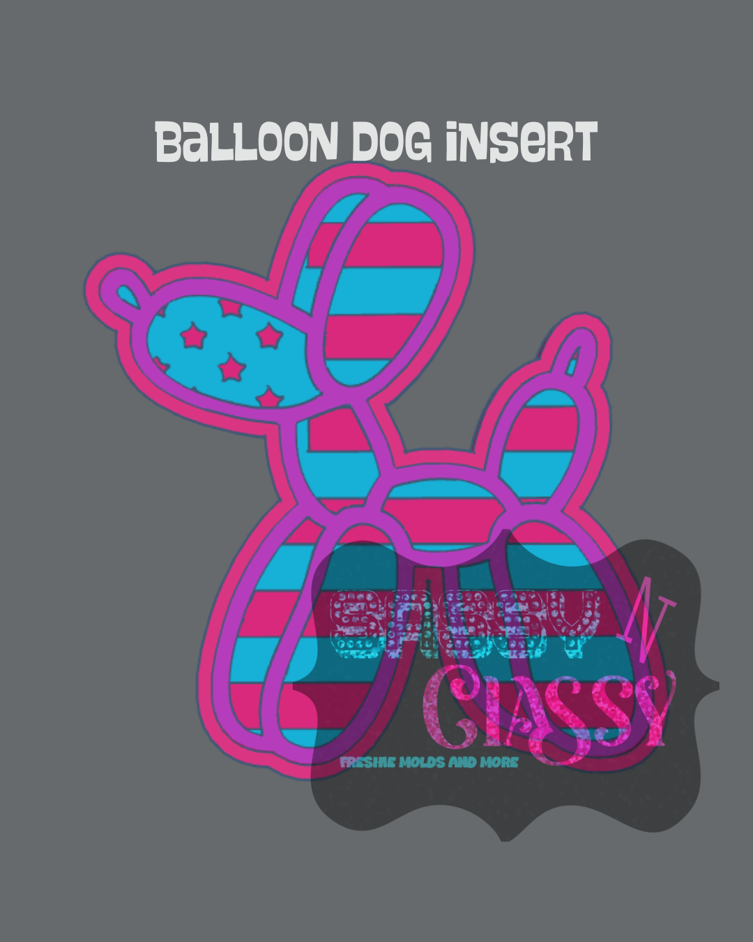 Balloon Dog Insert Set