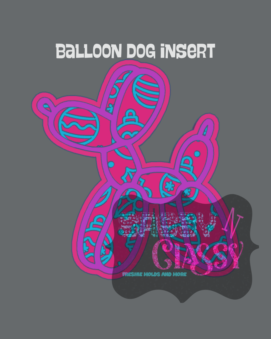 Balloon Dog Insert Set