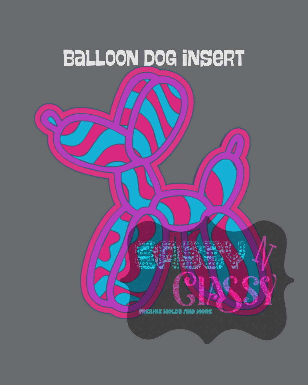 Balloon Dog Insert Set