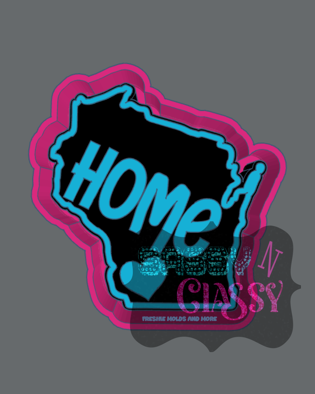 Wisconsin Home Freshie Mold