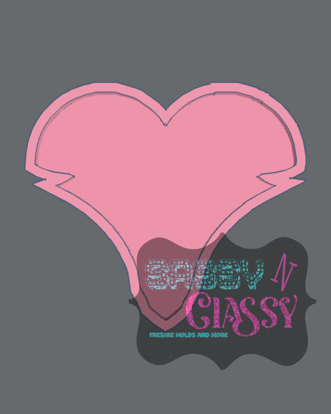 Heart with Angel Wings Insert Set