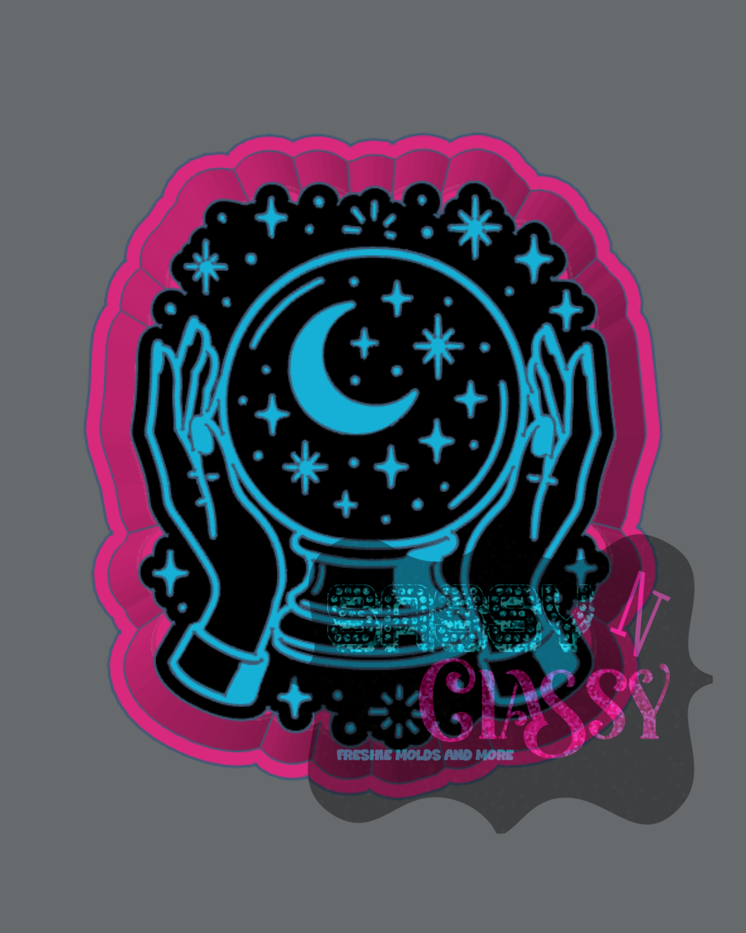 Crystal Ball Freshie Mold