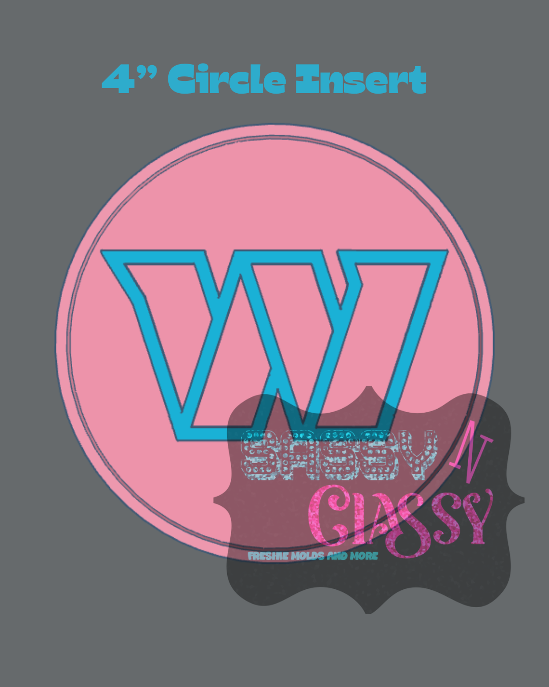 4" Circle Sports Inserts