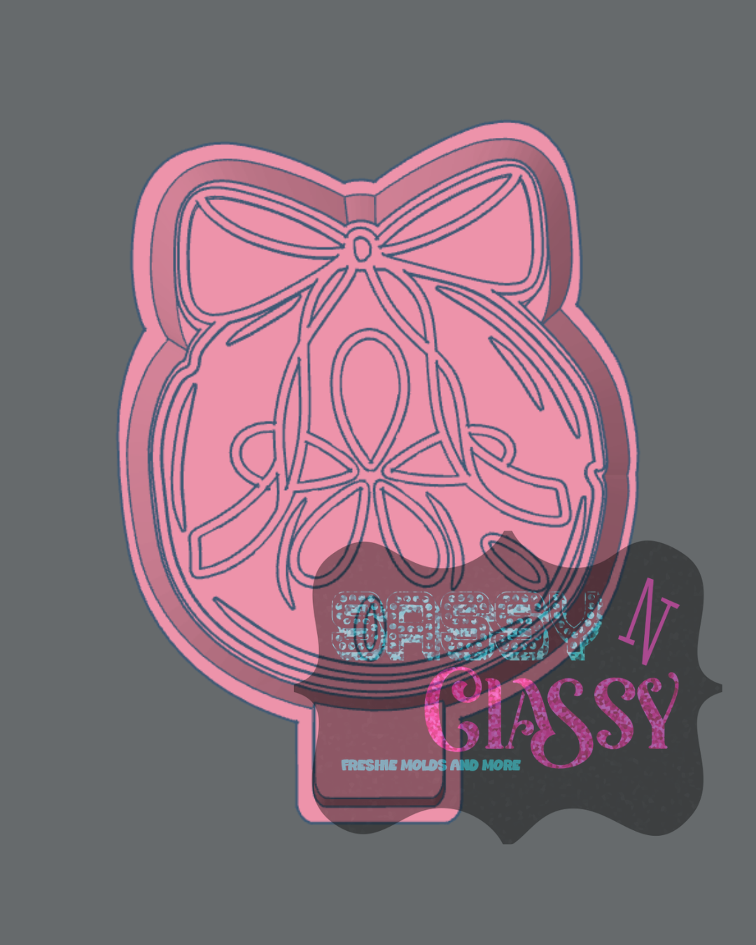 Sand Dollar Bow Freshie Mold HOUSING