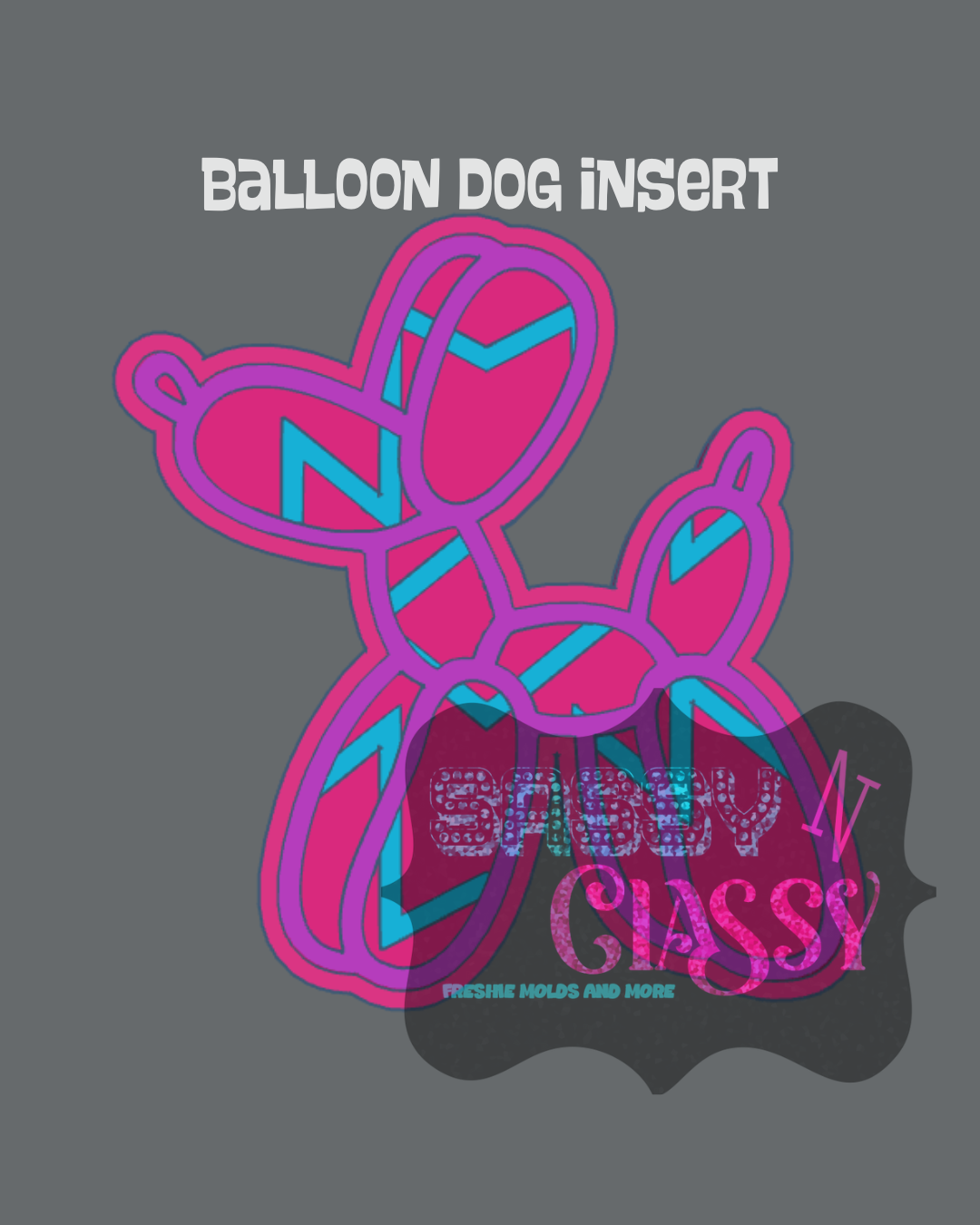 Balloon Dog Insert Set