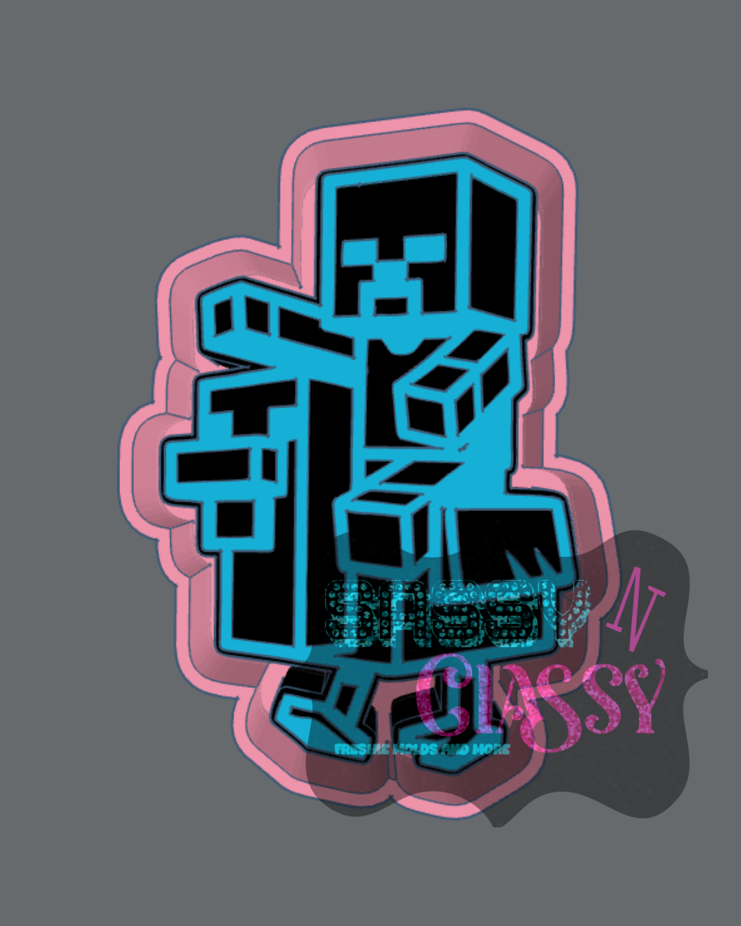 Chicken Jockey Freshie Mold