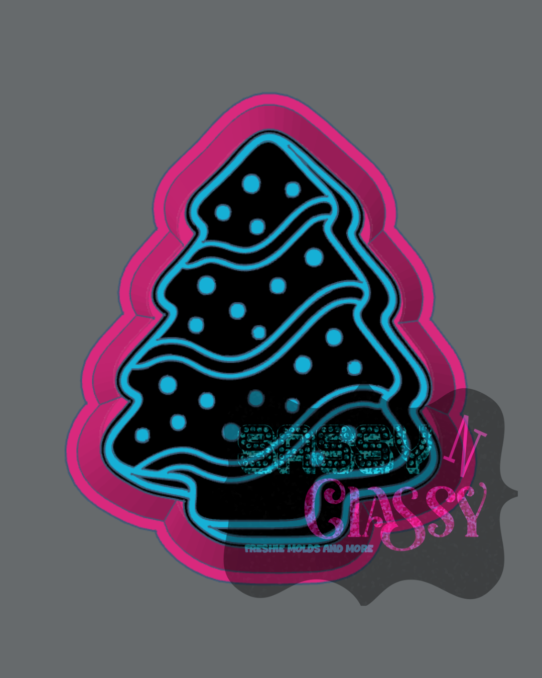 Tree Cake Freshie Mold