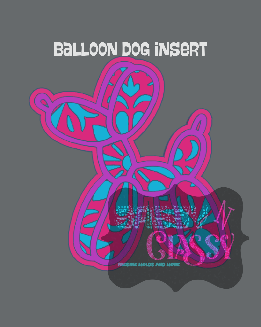 Balloon Dog Insert Set