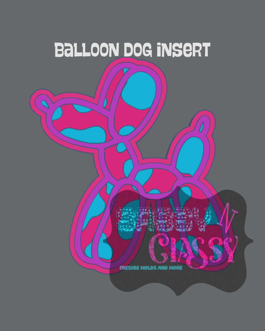 Balloon Dog Insert Set