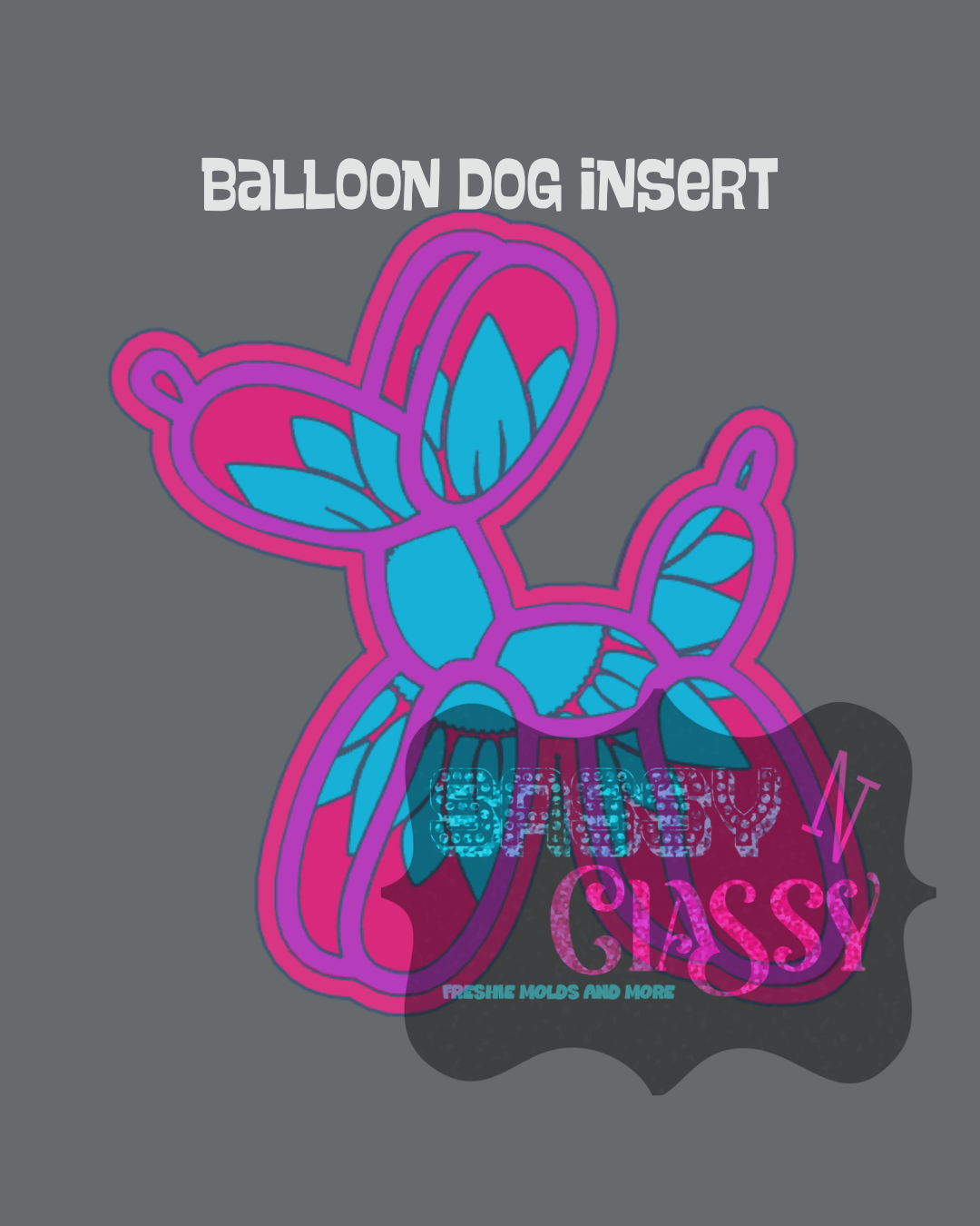 Balloon Dog Insert Set