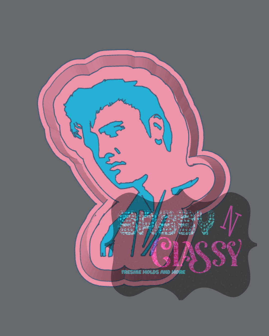 Elvis Freshie Mold