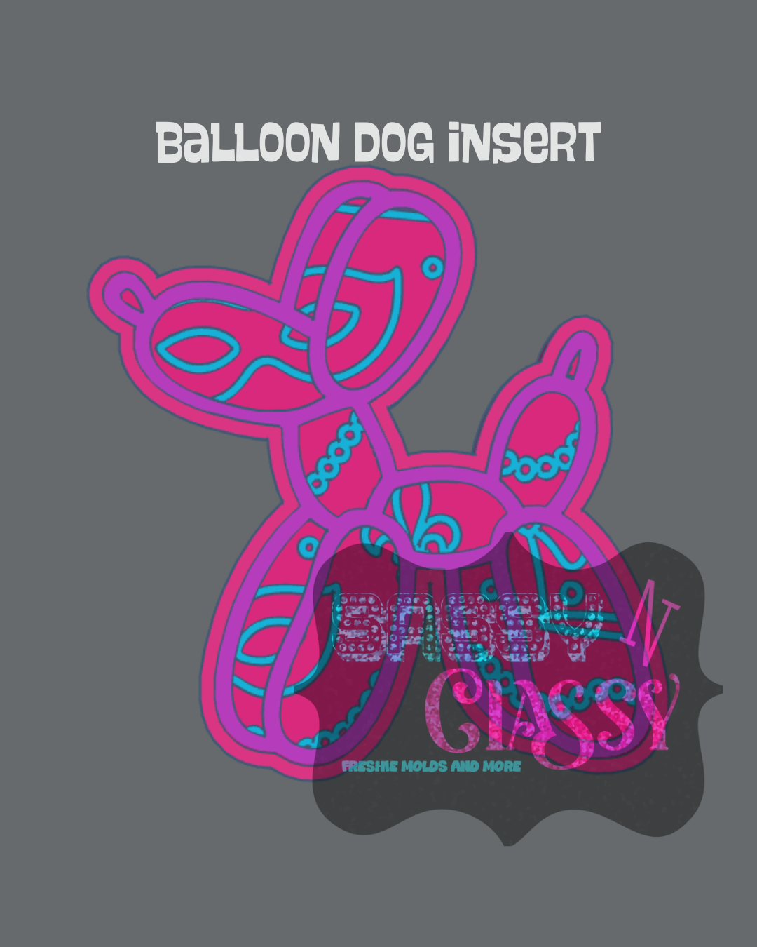 Balloon Dog Insert Set