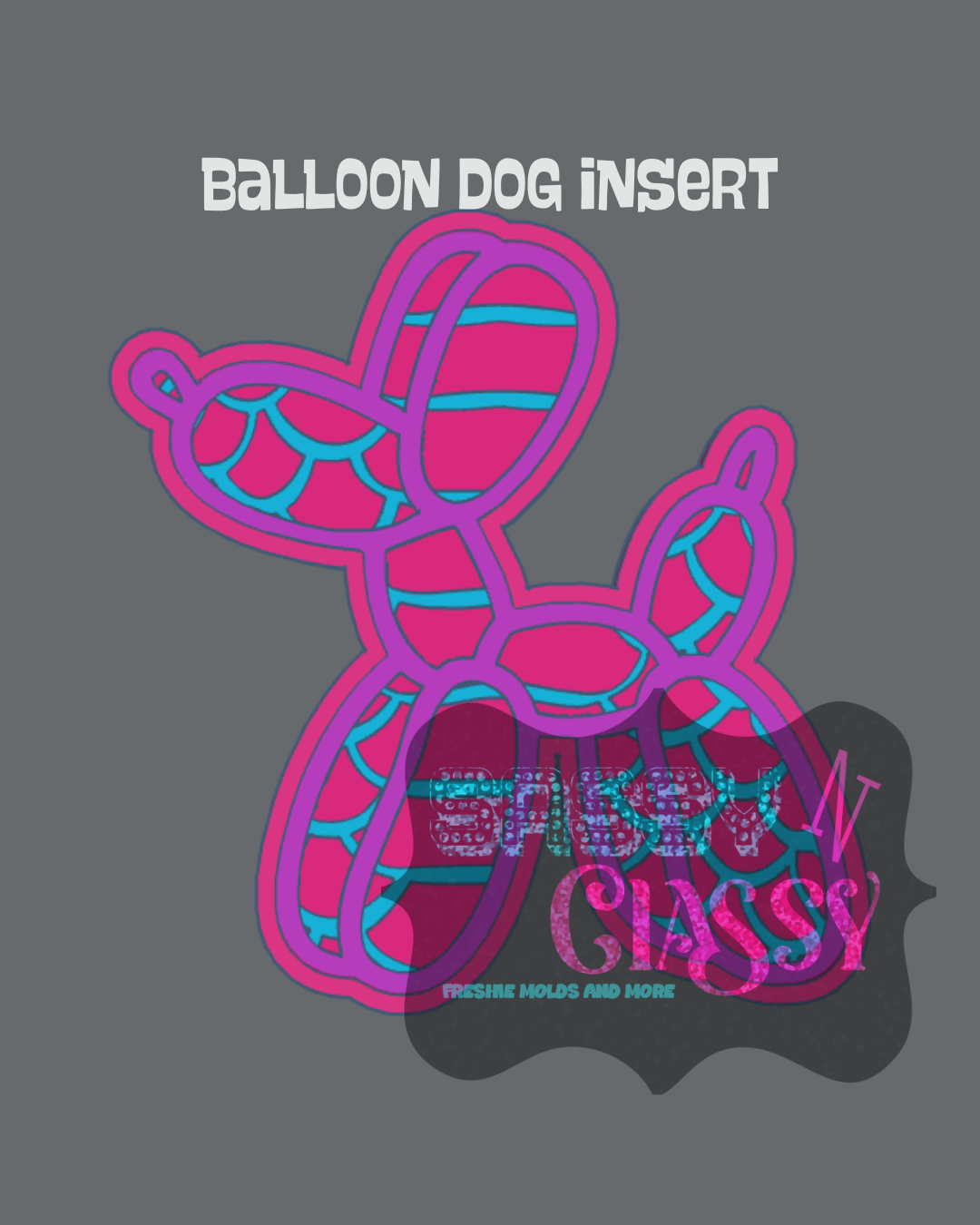 Balloon Dog Insert Set