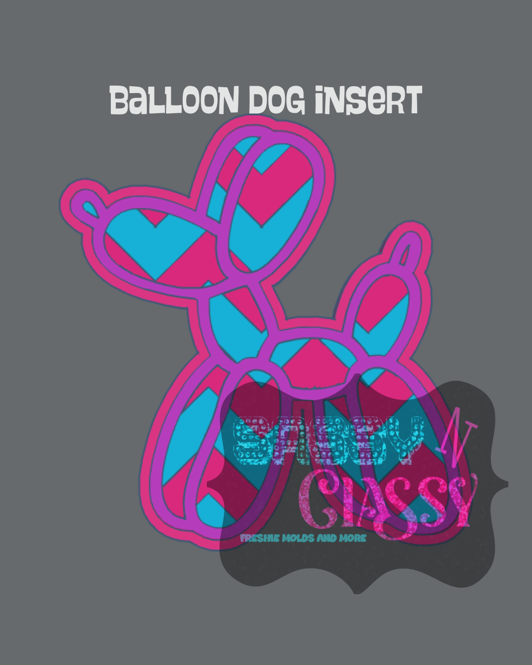 Balloon Dog Insert Set