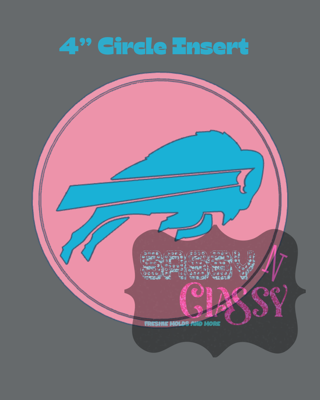 4" Circle Sports Inserts
