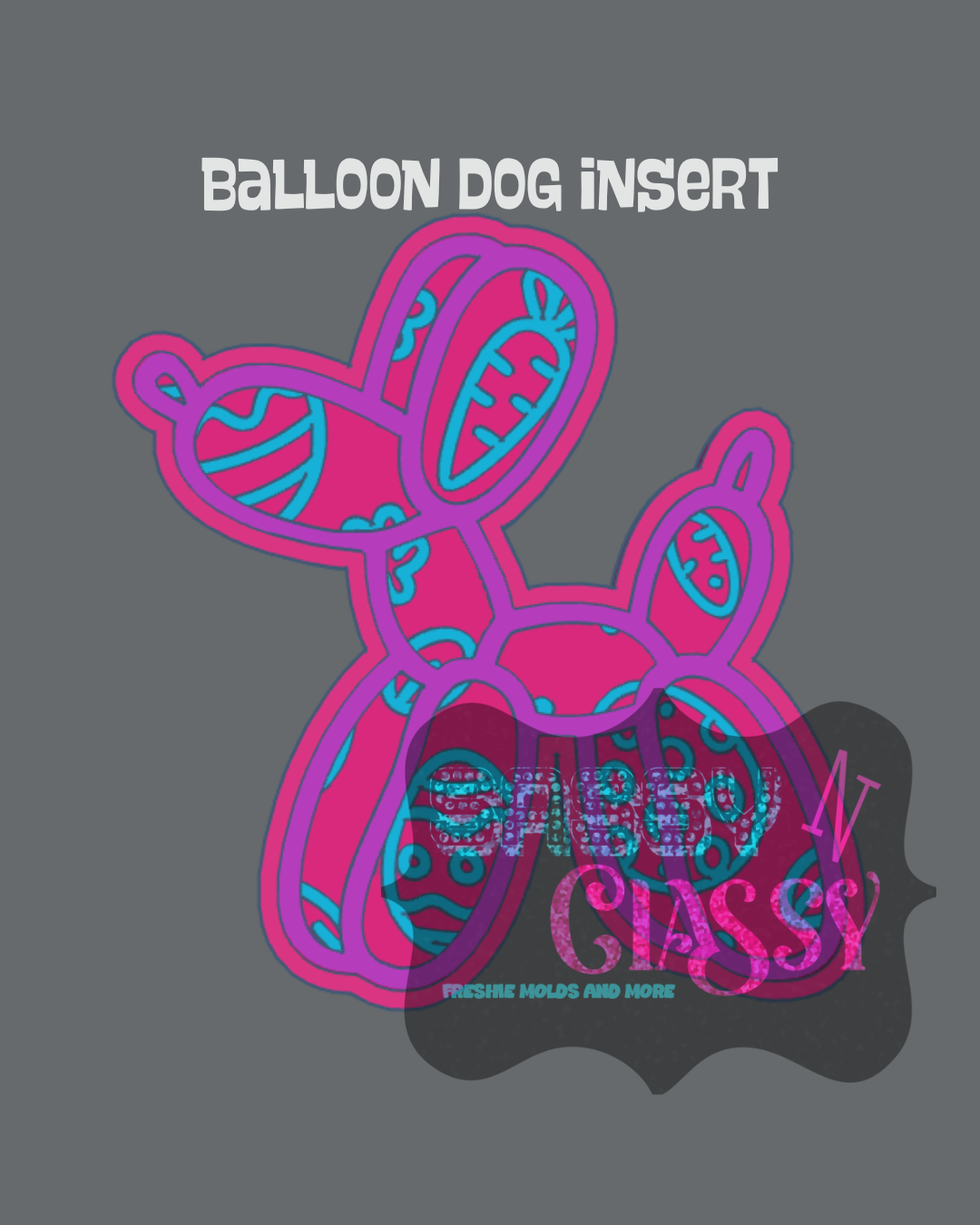 Balloon Dog Insert Set