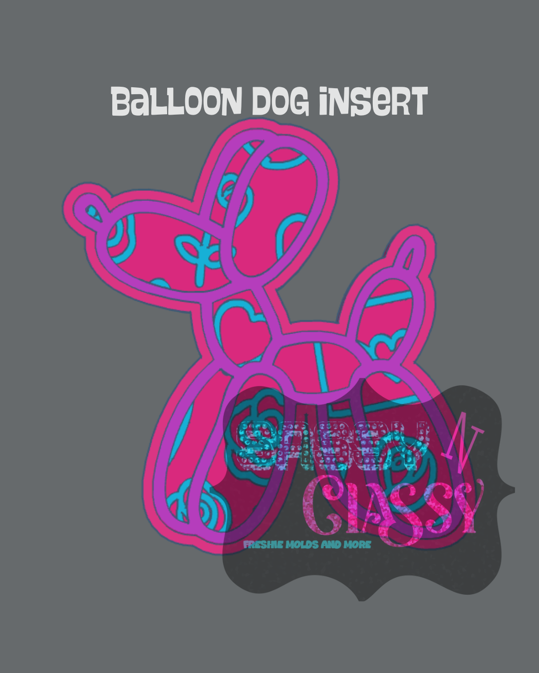 Balloon Dog Insert Set