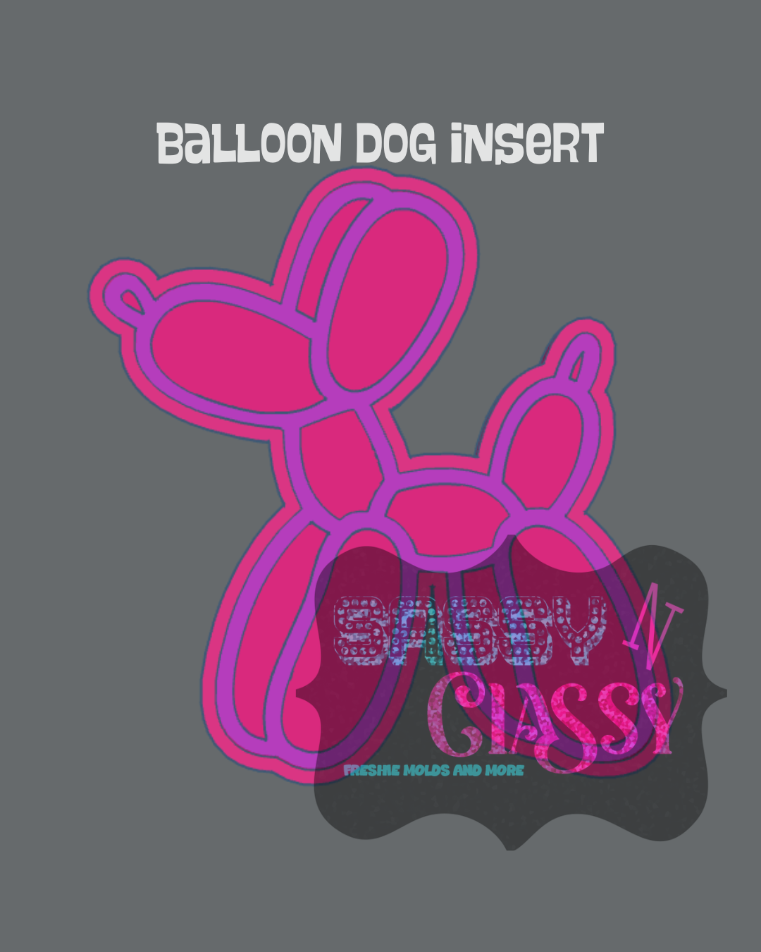 Balloon Dog Insert Set