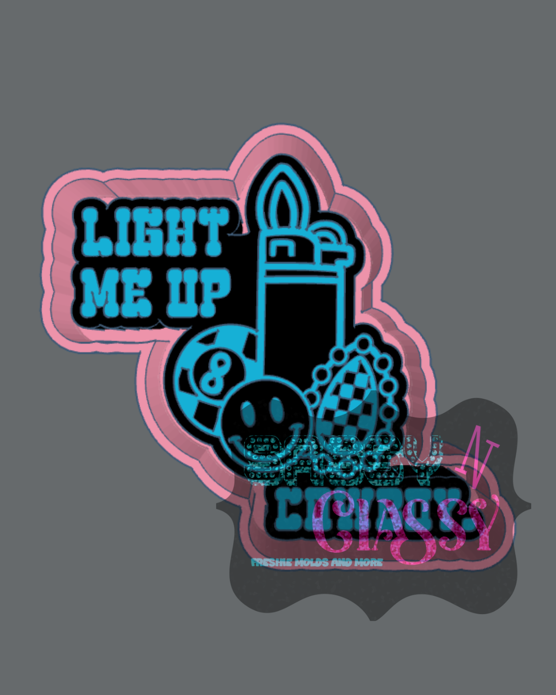 Light Me Up Cowboy Freshie Mold