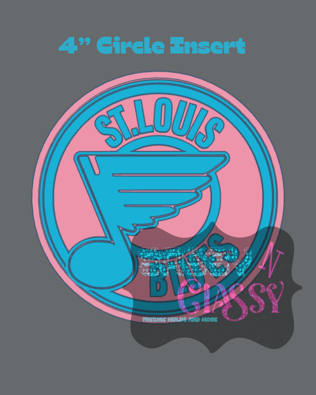 4" Circle Sports Inserts