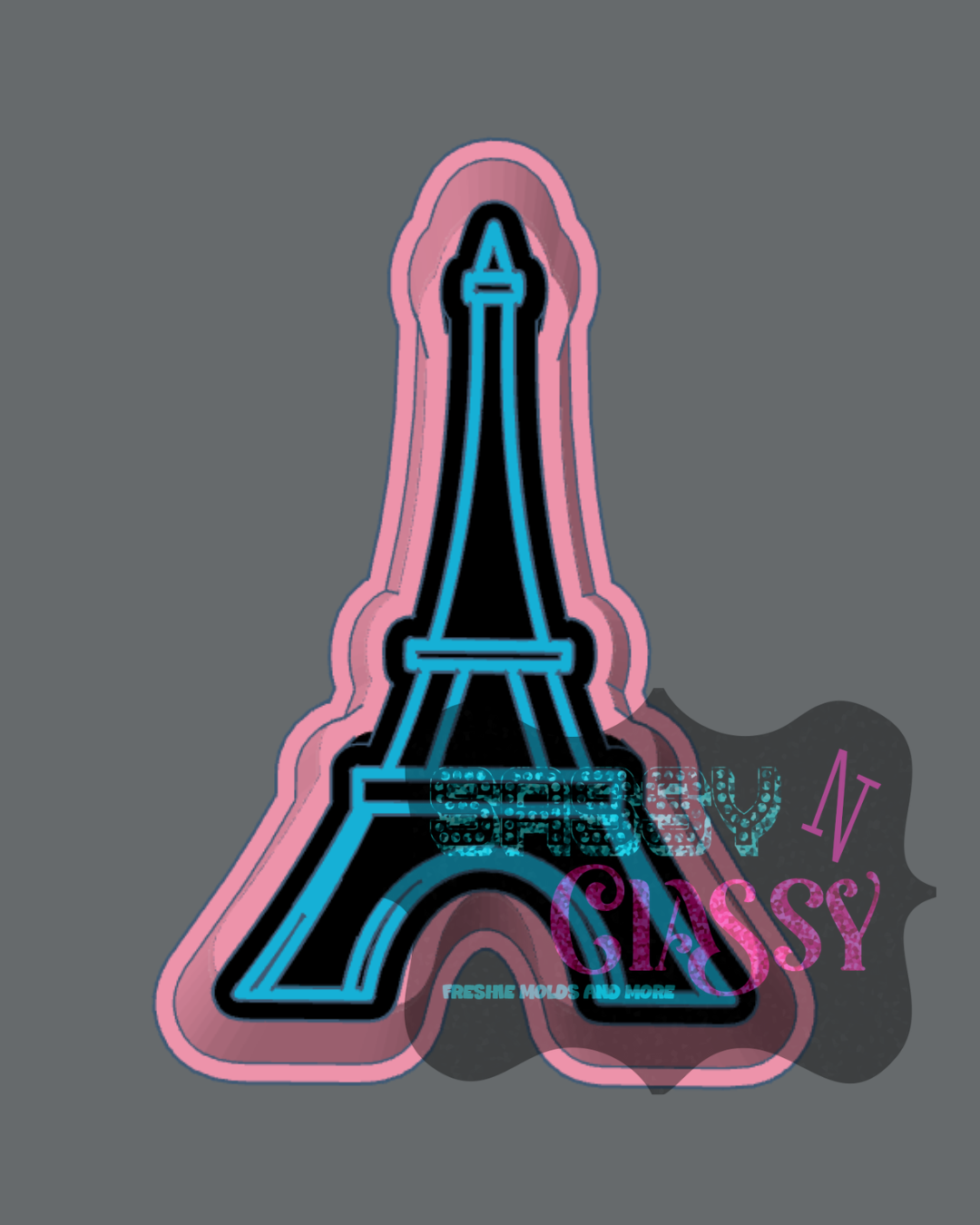Eiffel Tower Freshie Mold