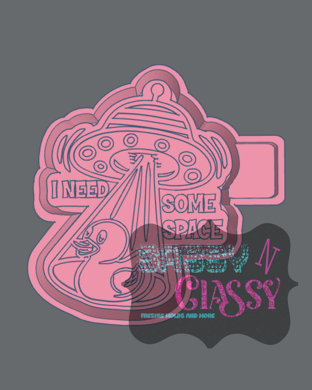 Need Some Space Freshie Mold HOUSING