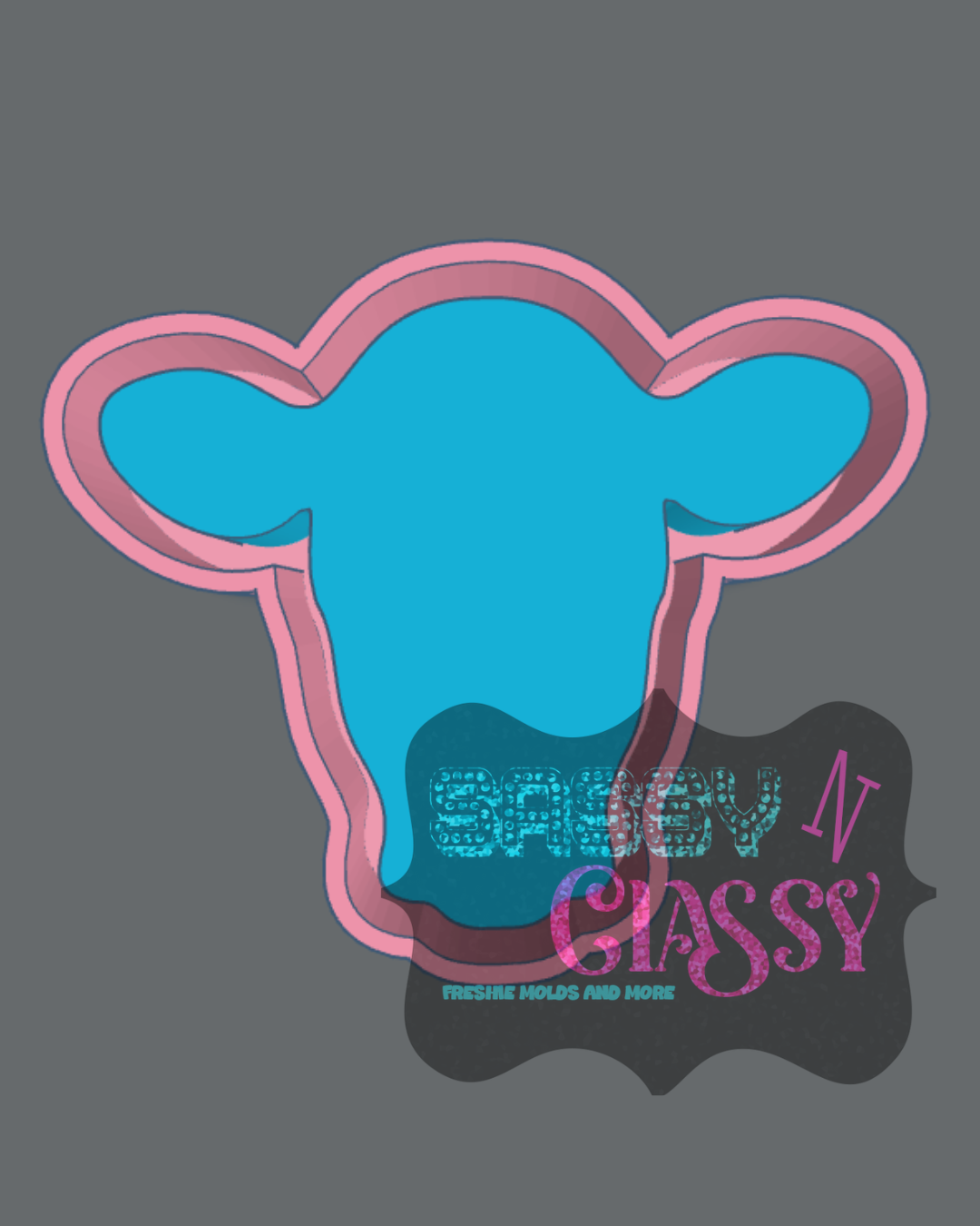 Cow Head SVG