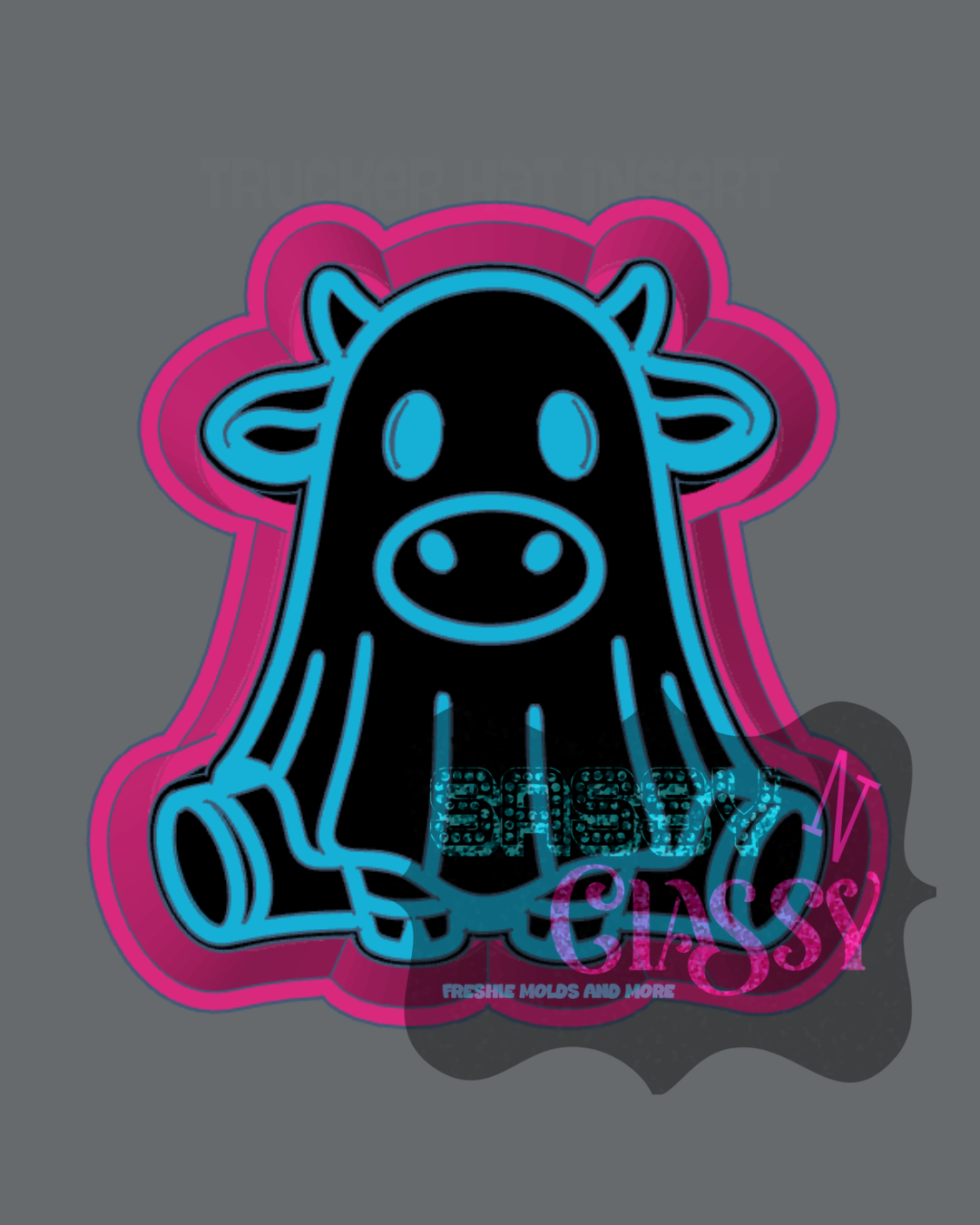 Ghost Cow Freshie Mold