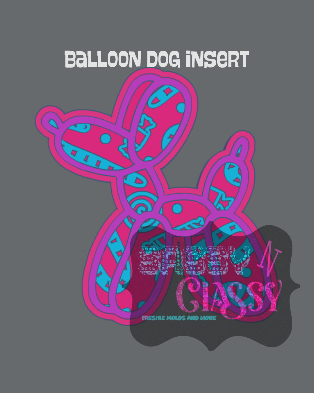 Balloon Dog Insert Set