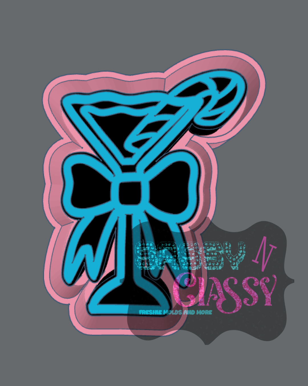 Christmas Drink Freshie Mold