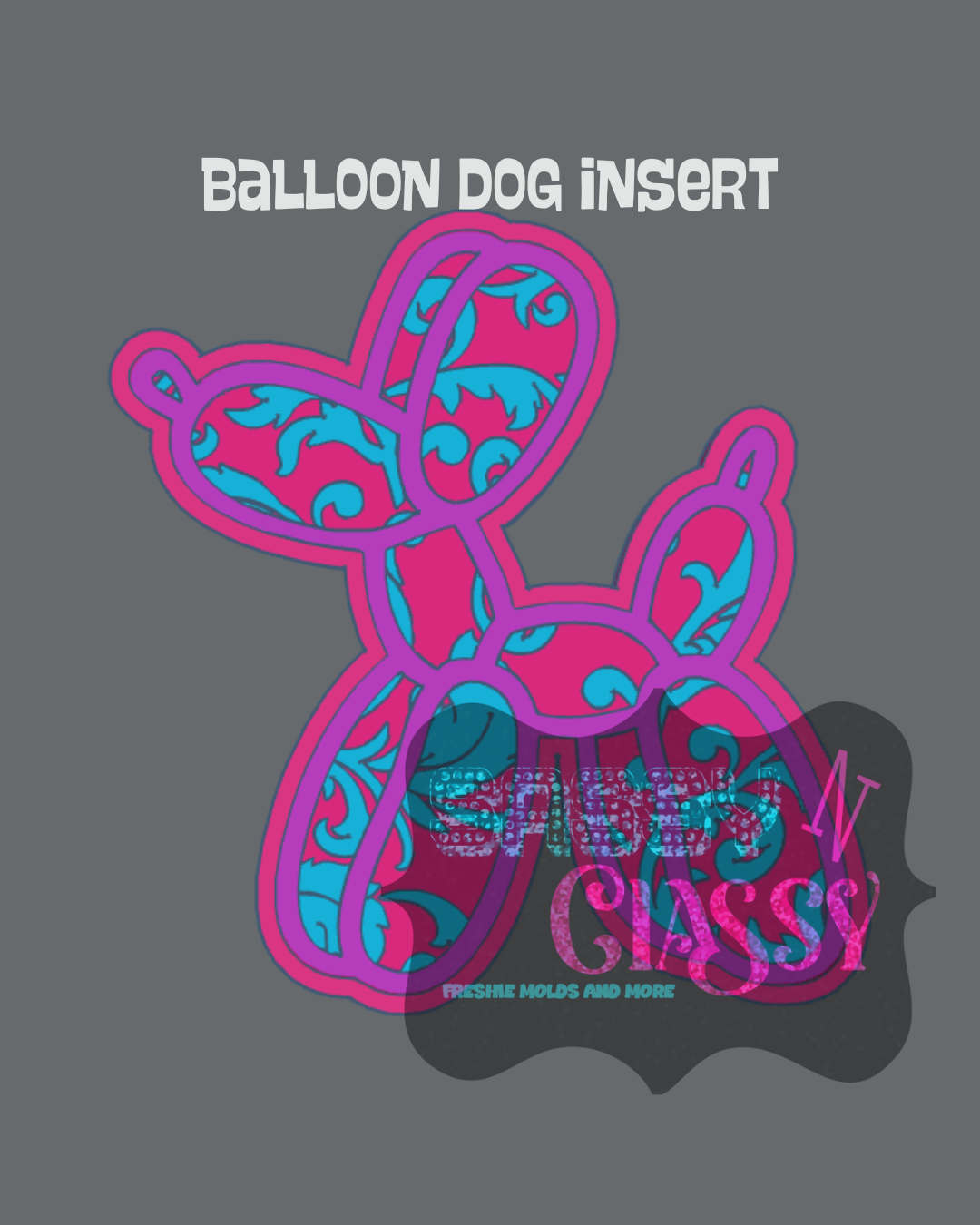 Balloon Dog Insert Set