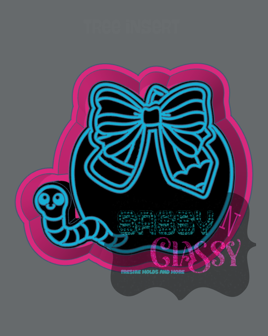 Teacher Apple Freshie Mold