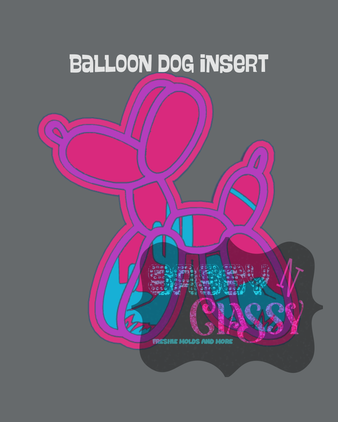 Balloon Dog Insert Set