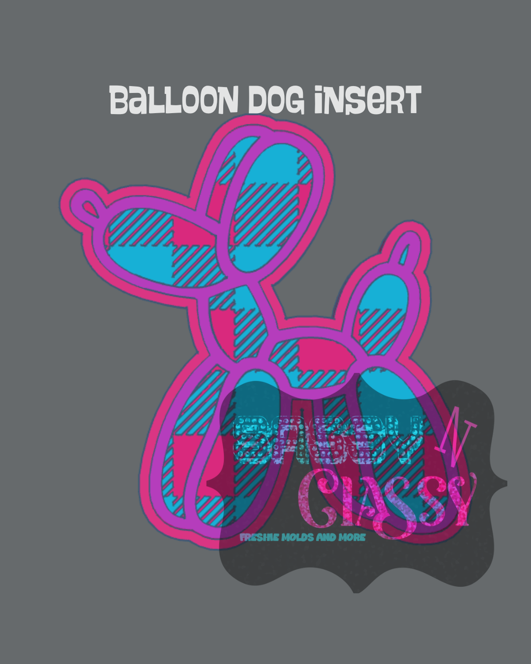 Balloon Dog Insert Set