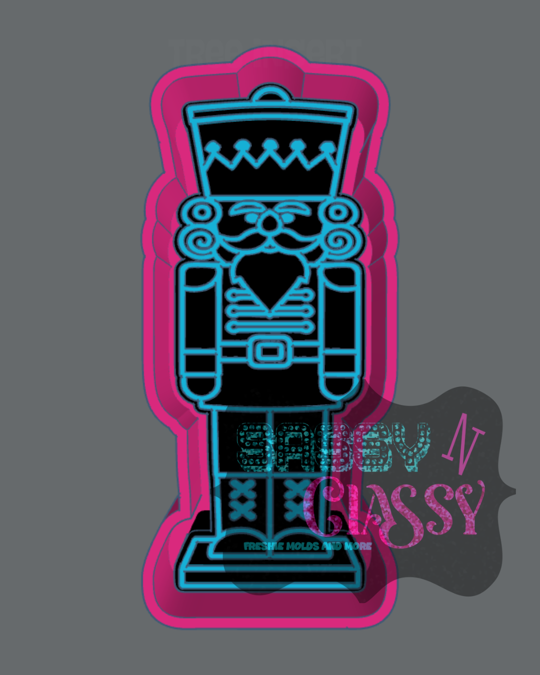Nutcracker Freshie Mold