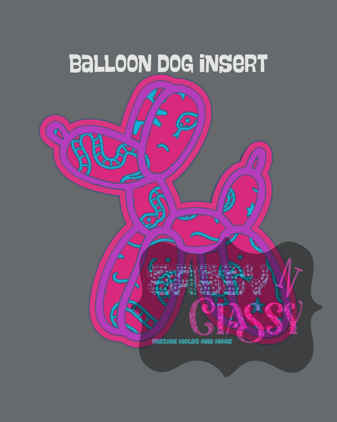 Balloon Dog Insert Set