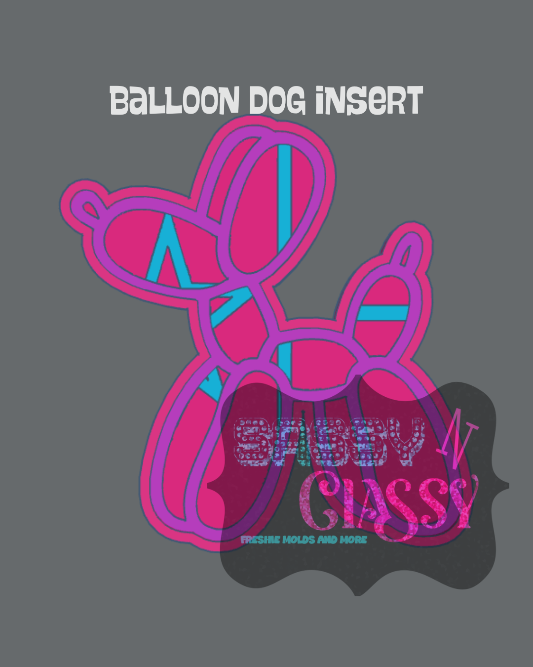 Balloon Dog Insert Set