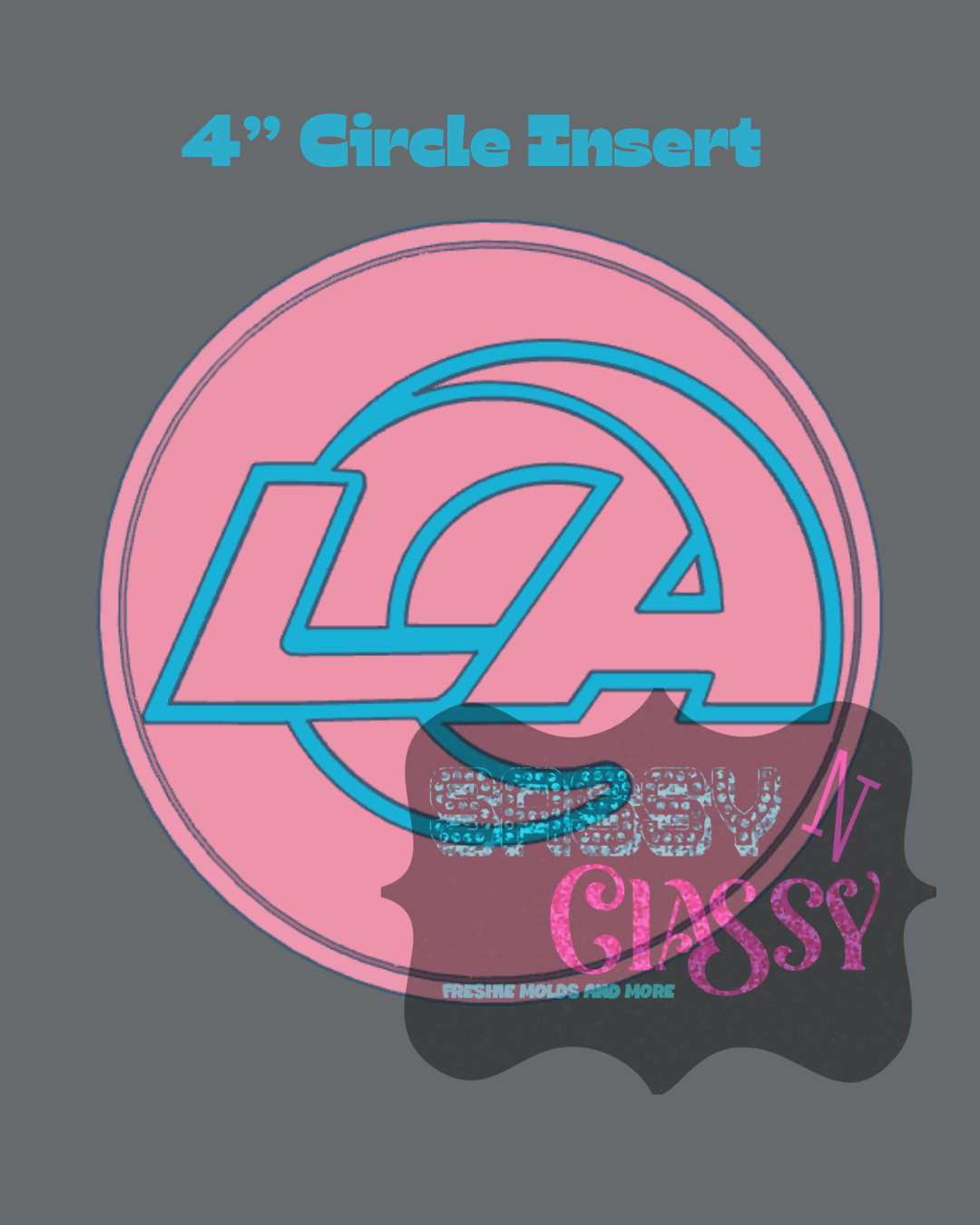 4" Circle Sports Inserts