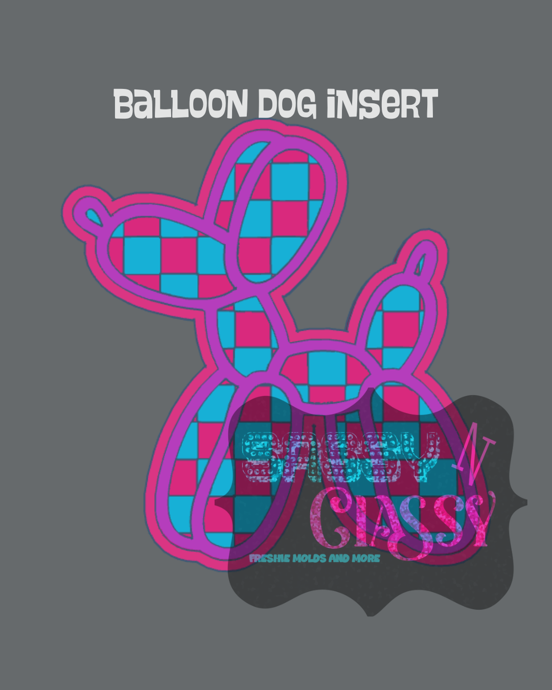 Balloon Dog Insert Set
