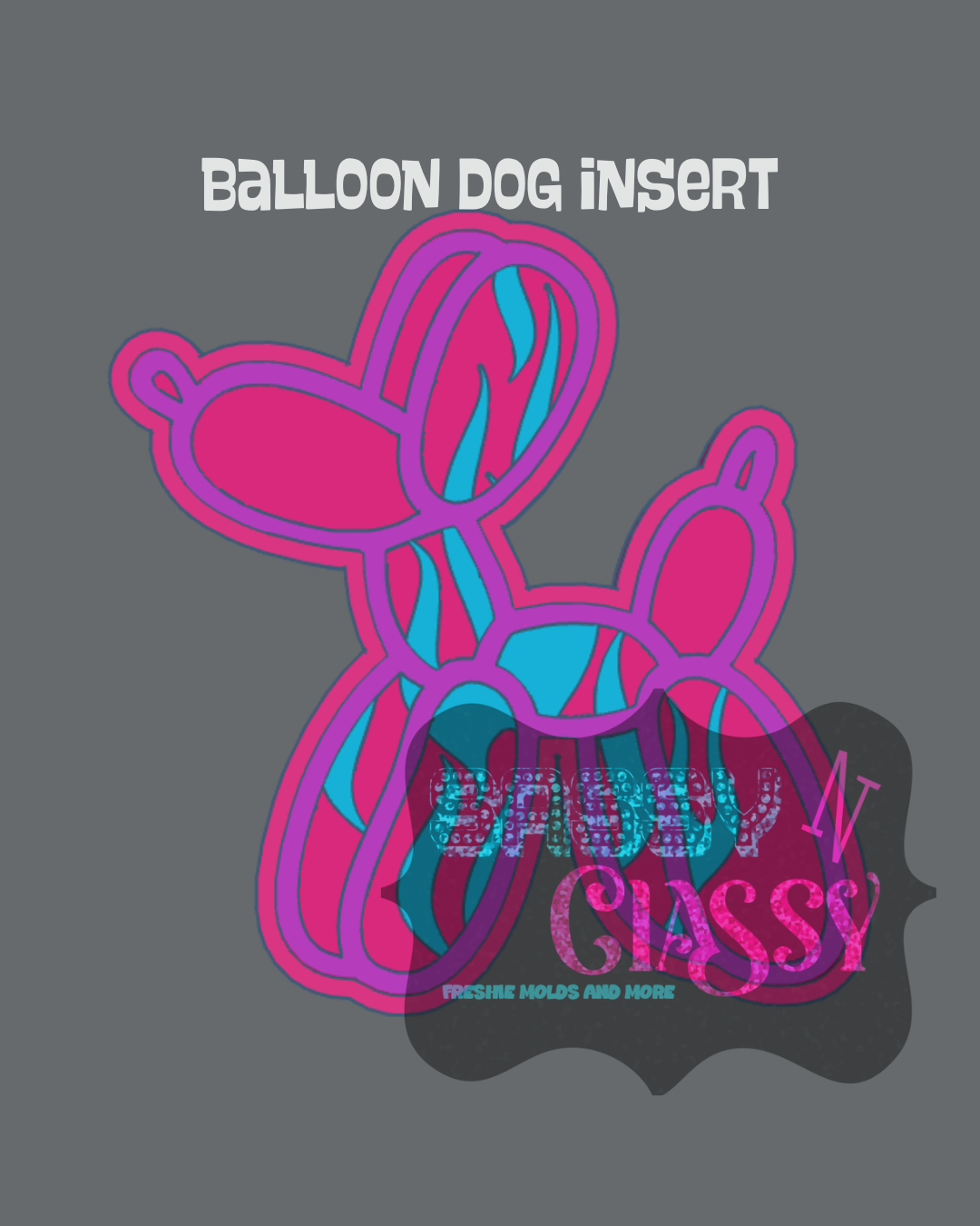 Balloon Dog Insert Set